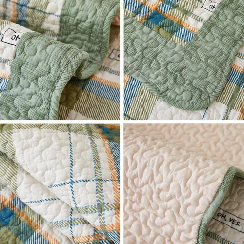 Vista 81 de vctops - Funda de sofá de Navidad a cuadros Buffalo Check de algodón, fundas de sofá seccional acolchadas de patchwork, funda de sofá antideslizante