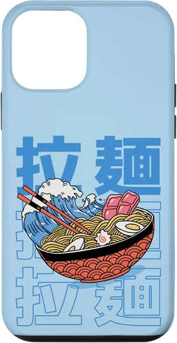 Vista 16 de The Great Ramen Off Kanagawa - Carcasa para iPhone 16, diseño tradicional japonés