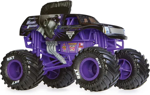 Vista 7 de Monster Jam, Camión monstruo dragón oficial, vehículo fundido a presión, escala 1:24