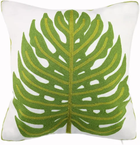 Vista 28 de Fundas de almohada bordadas, 4 girasoles de 18 x 18 pulgadas, diseño floral, 100% algodón, decoración del hogar, flores amarillas, 17.7 x 17.7 in, 1