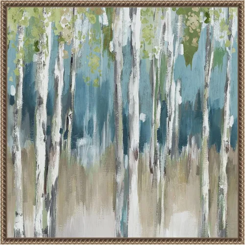 Vista 18 de Amanti Art Lienzo enmarcado para pared, 16 x 16 pulgadas, Lost Within by Lera, lienzo enmarcado para pared, obras de arte de paisajes, decoración