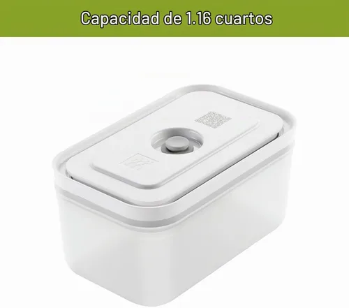 Vista 12 de ZWILLING Recipiente hermético mediano de almacenamiento de alimentos Fresh & Save, contenedor de preparación de comidas, sin BPA