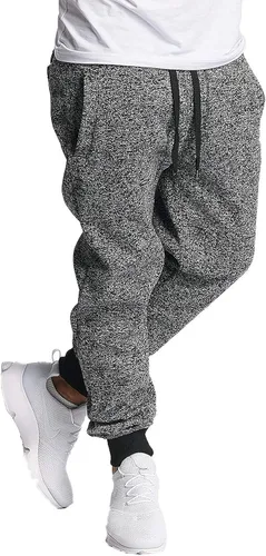 Vista 35 de Southpole, 1570 - Pantalones deportivos básicos tipo jogger de forro polar para hombre Negro