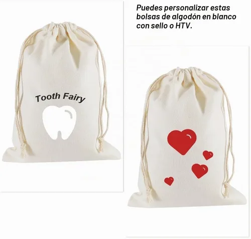Vista 5 de HRX Package 20 bolsas de muselina de 5 x 7 pulgadas, bolsas de algodón con cordón para regalo, regalos de fiesta, joyas, bricolaje