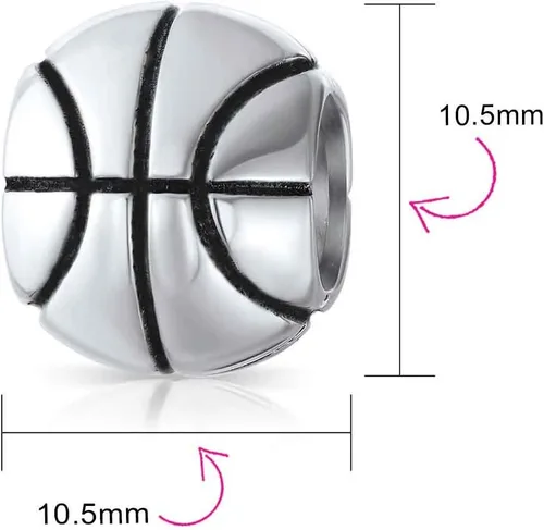 Vista 3 de Balón de fútbol blanco y negro para mamá, jugador de fútbol, deportes, equipo de softbol, atlético, béisbol, voleibol, bolos, abalorio para mujeres