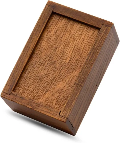 Vista 3 de Magic Makers Magic Wood Vanish Box - Desvanecer anillos, monedas y otros objetos pequeños
