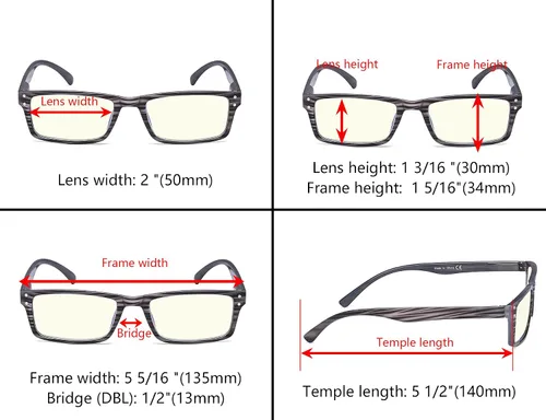 Vista 4 de Eyekepper Lentes con filtro de luz azul que bloquean el deslumbramiento digital para mujeres y hombres, pantalla de computadora de lectura, tortuga