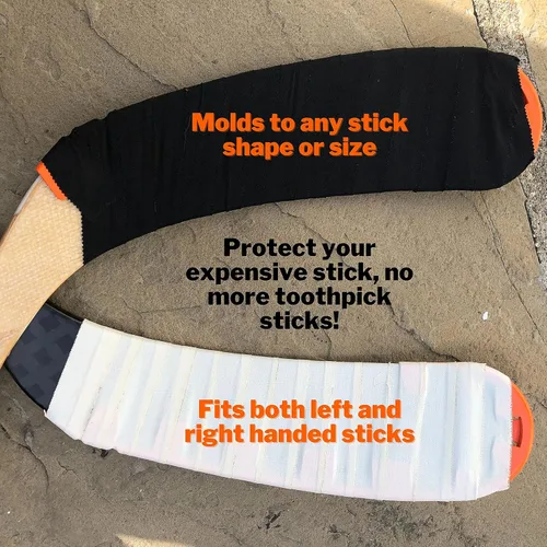 Vista 8 de TOP SHELF - Juego de protectores de hoja de hockey para hockey callejero - Equipo de entrenamiento sobre hielo - Kit de salsa - Paquete de 2