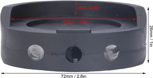 Vista 4 de HURRISE Almohadillas antivibración para lavadora w/- Detiene lavadora secadora ruido movimiento sacudidas caminar deslizamiento - Electrodoméstico