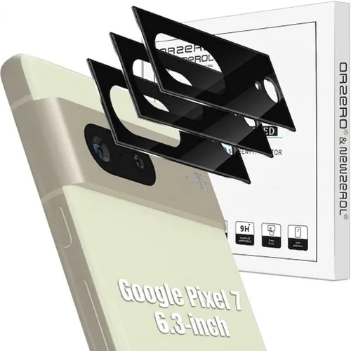 Vista 9 de Orzero Paquete de 2 protectores de lente de cámara compatible con Samsung Galaxy Z Fold 4 5G, protector de vidrio templado de 9 durezas HD