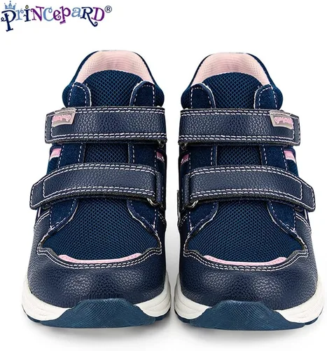 Vista 4 de Zapatos ortopédicos para niños pequeños, tenis correctivos de alta calidad para niños y niñas con soporte de arco y tobillo, suela antideslizante