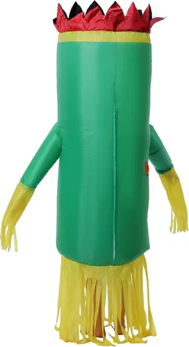 Vista 6 de NBSAIRMO Inflatable Tube Man Costume, Air Dancers Suit for Men, Tube Guy for Women, Blow up Halloween Costumes
