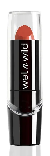 Vista 30 de wet n wild - Lápiz labial con acabado sedoso, color labial hidratante rico y acumulable, formulado con vitaminas A, E y macadamia para una Un breve