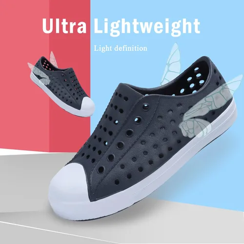 Vista 22 de Seannel - zapatos para el agua, para niño, fáciles de poner, sandalias transpirables y ligeras, para interior y exterior