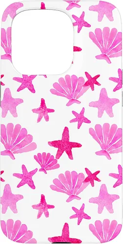 Vista 14 de Coastal Granddaughter Preppy Shells Starfish Ocean Nautical Case for iPhone 17