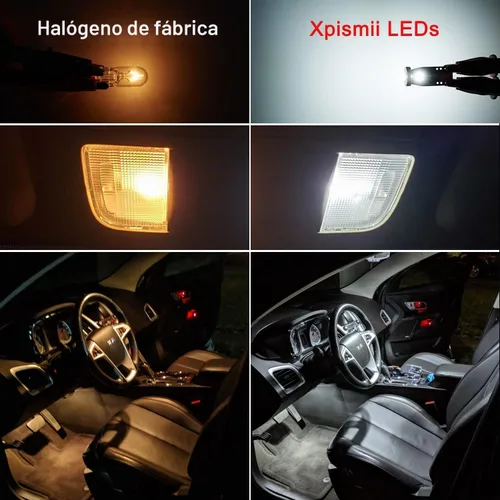 Vista 2 de Xpismii Paquete de 8 piezas de 6000 K blanco RAV4 luces interiores LED de repuesto para Toyota RAV4 2006 2007 2008 2009 2010 2011 2012 2013 2014