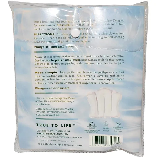 Vista 2 de Tierra Therapeutics Terry cubre almohada de baño