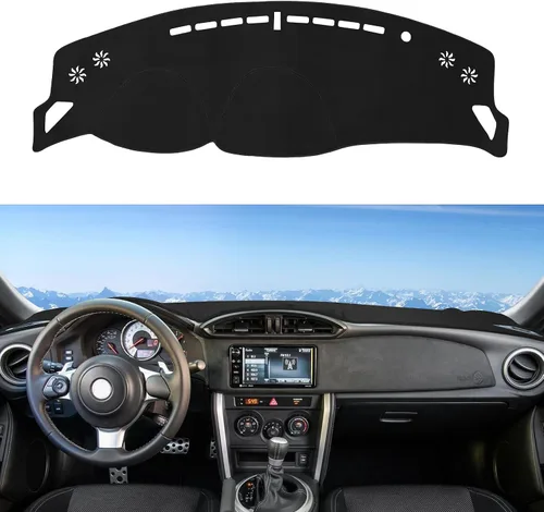 Vista 57 de Tapete de cubierta de salpicadero personalizado para Mazda3 Hatchback, Sedan 2019-2024 2025 2026 (sin HUD), protector antideslizante