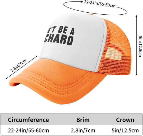 Vista 5 de Waldeal Don't BE A Richard Funny Gag Broma Party - Gorra de camioneros ajustable vintage