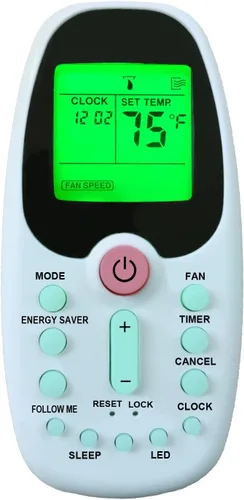 Vista 3 de Reemplazo para Keystone Midea Indurama Aire Acondicionado Control Remoto R09B/BGCE R09/BGCE RG09E/BGCEU1 R09D/BGCE