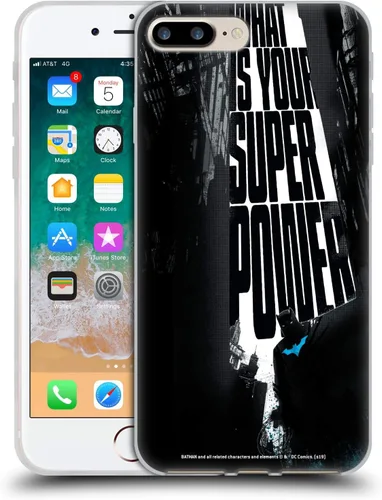 Vista 47 de Head Case Designs Officially Licensed Batman DC Comics Alter Ego Bats Duality Gel Case [Military Grade Protection] Compatible with Apple iPhone 7