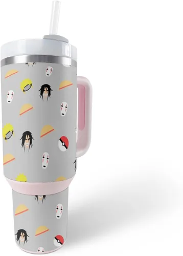 Vista 18 de MightySkins Skin - Vaso de vinilo compatible con Stanley The Quencher H2.0 FlowState de 40 onzas, diversión de los años 90, protectora, duradera