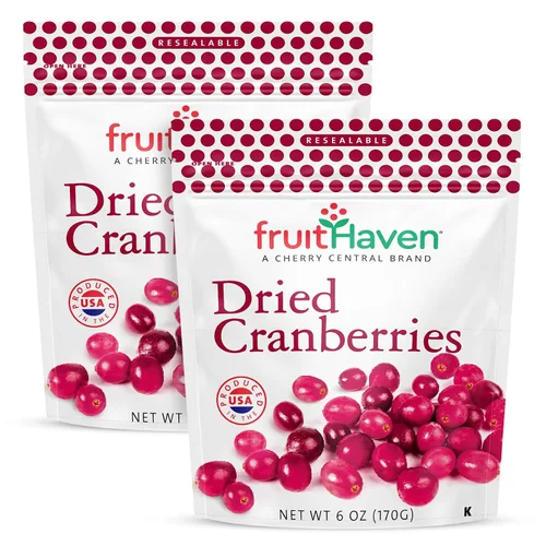 Vista 7 de fruitHaven Arándanos secos, totalmente naturales, sin gluten, sin perservantes, buena fuente de fibra, vitaminas y minerales, propiedad