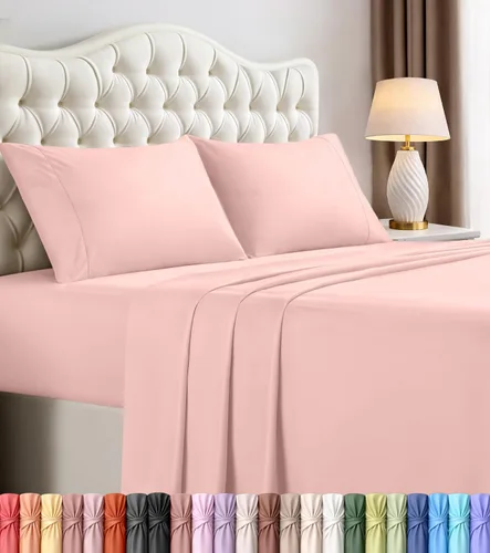 Vista 22 de Utopia Bedding - Juego de sábanas de microfibra cepillada, resistente al encogimiento y a la decoloración, de fácil cuidado, 3 piezas, tamaño Beige