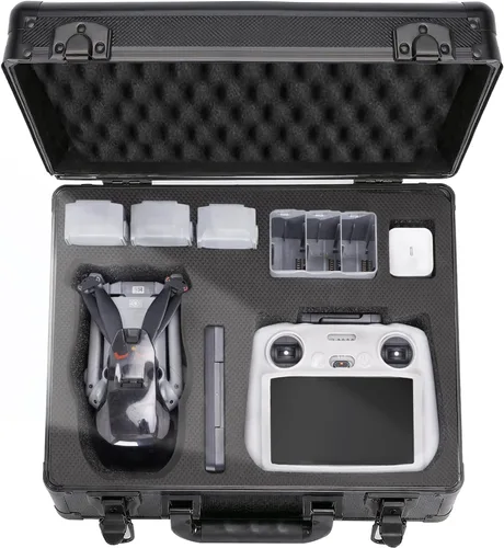 Vista 8 de Funda rígida para DJI Mini 4 Pro/Mini 3/Pro, impermeable, a prueba