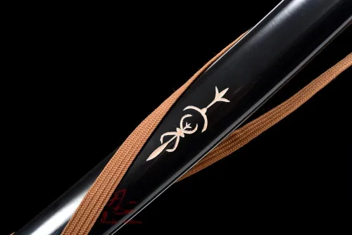 Vista 7 de Handmade Samurai Sword 40.6 Inch New Kill Bill Battle Ready Clay Tempered Folded Steel Samurai Katana Sharp Sword