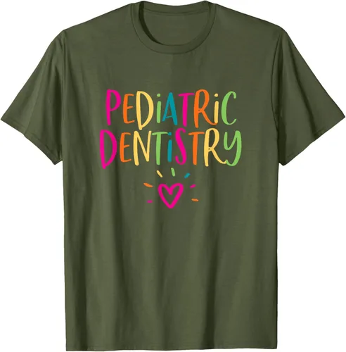 Vista 40 de Pediatric Dentistry - Camiseta de manga corta para dentista