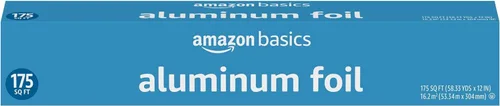 Vista 2 de Amazon Basics Papel de aluminio, 175 pies cuadrados, paquete de 2