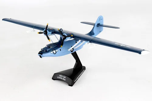 Vista 2 de Daron Sello postal comercial mundial USN Pby5 Catalina 1/150 modelo de avión