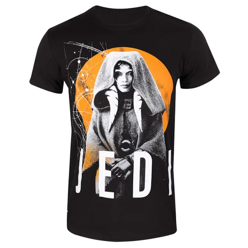 Vista 2 de Camiseta de Manga Corta Star Wars Jedi Negro Unisex