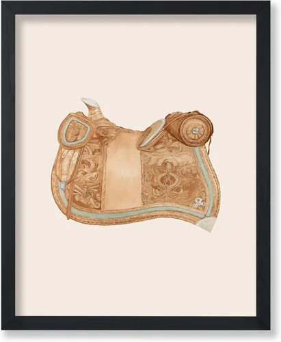Vista 50 de Poster Master Póster vintage de cuero para silla de montar, estampado retro de vaquero, arte de silla de montar, diseño occidental, impresión