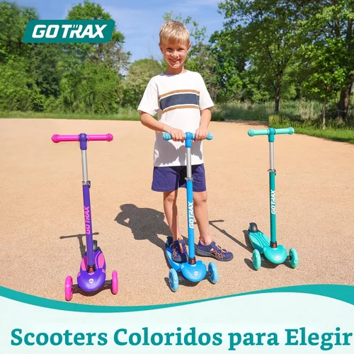 Vista 6 de Gotrax KS1 Kids Kick Scooter, 3 Wheels for Boys & Girls 2-8, Gifts
