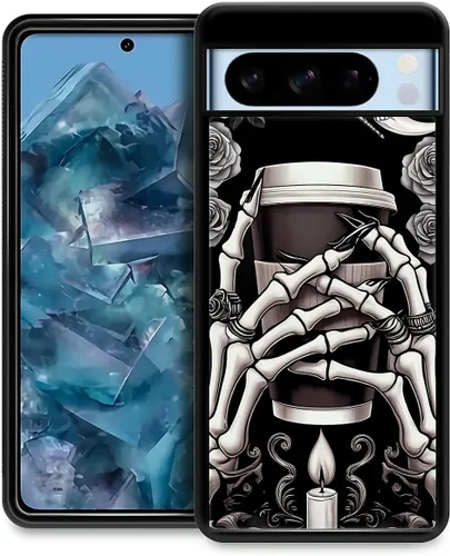 Vista 65 de Compatible con Google Pixel 4A 5G Mobile Case Creative Acrylic Back Panel Silicona Edge Case Slim Protección Especialmente para Google Pixel 4A 5G