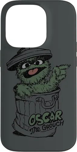 Vista 17 de Funda para iPhone 14 Pro Max Sesame Street Oscar Early Grouch