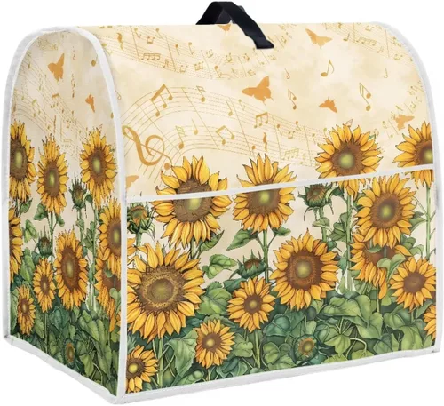 Vista 22 de Funda para mezclador de cocina de pata de perro bohemio compatible con ayuda de cocina de 4.5 a 5 cuartos de galón, batidora de pie Hamilton