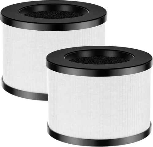 Vista 11 de Paquete de 2 filtros de repuesto TZ-K1 compatibles con purificador de aire FreAire, VOOPNU DH-JH12, purificador ToLife y MK01 MK06, filtros