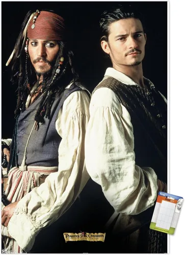 Vista 19 de Trends International Disney Pirates of the Caribbean: The Curse of the Black Pearl - Póster de pared dúo, 14.725 x 22.375 pulgadas, versión