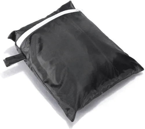 Vista 4 de Funda para parrilla de 65 pulgadas, cubierta de parrilla de gas para barbacoa, impermeable, material anti-UV con cordón ajustable en el dobladillo