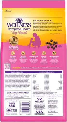 Vista 9 de Wellness Complete Health Alimento seco natural perro de raza pequeña.