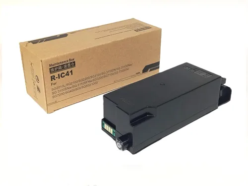 Vista 4 de Vivid Colors Depósito de residuos de la caja del mantenimiento del VC compatible para SG400 SG500 SG800 SG1000 MT GC41