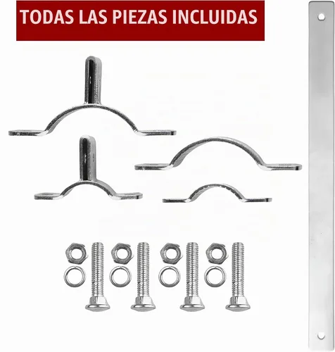 Vista 7 de Cierre automático de puerta con barra de acero resistente, bisagras de puerta de cierre automático, ideal para puerta de metal en el aire libre como