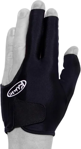Vista 2 de Kamui GUANTE DE Billar QuickDry, para Mano IZQUIERDA - Negro (S)