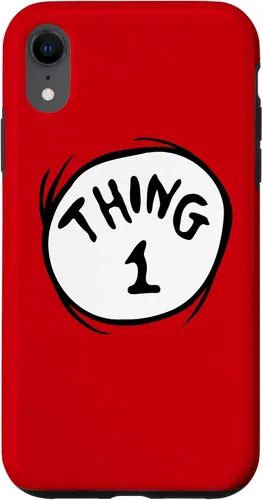 Vista 25 de Dr. Seuss Funda con emblema Thing 1 para iPhone 17