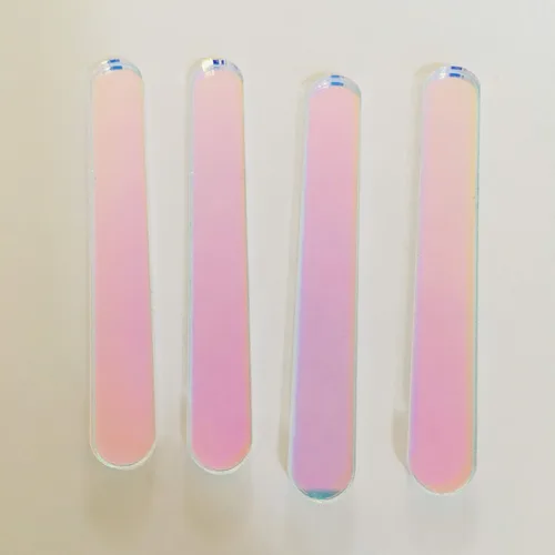 Vista 2 de 30 piezas de mini palitos acrílicos para helado de helado de caramelo y manzana (AB Rainbow)