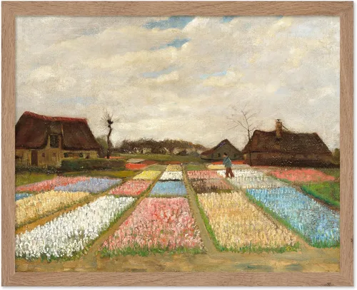 Vista 52 de Poster Master Póster clásico de Van Gogh, impresión impresionista vintage, regalo para artista, pintor, autorretrato, sombrero de paja, dibujo