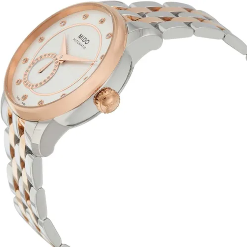 Vista 2 de Mido M0072282203600 Baroncelli II Reloj de señoras - Caja de acero inoxidable esfera plateada Movimiento automático